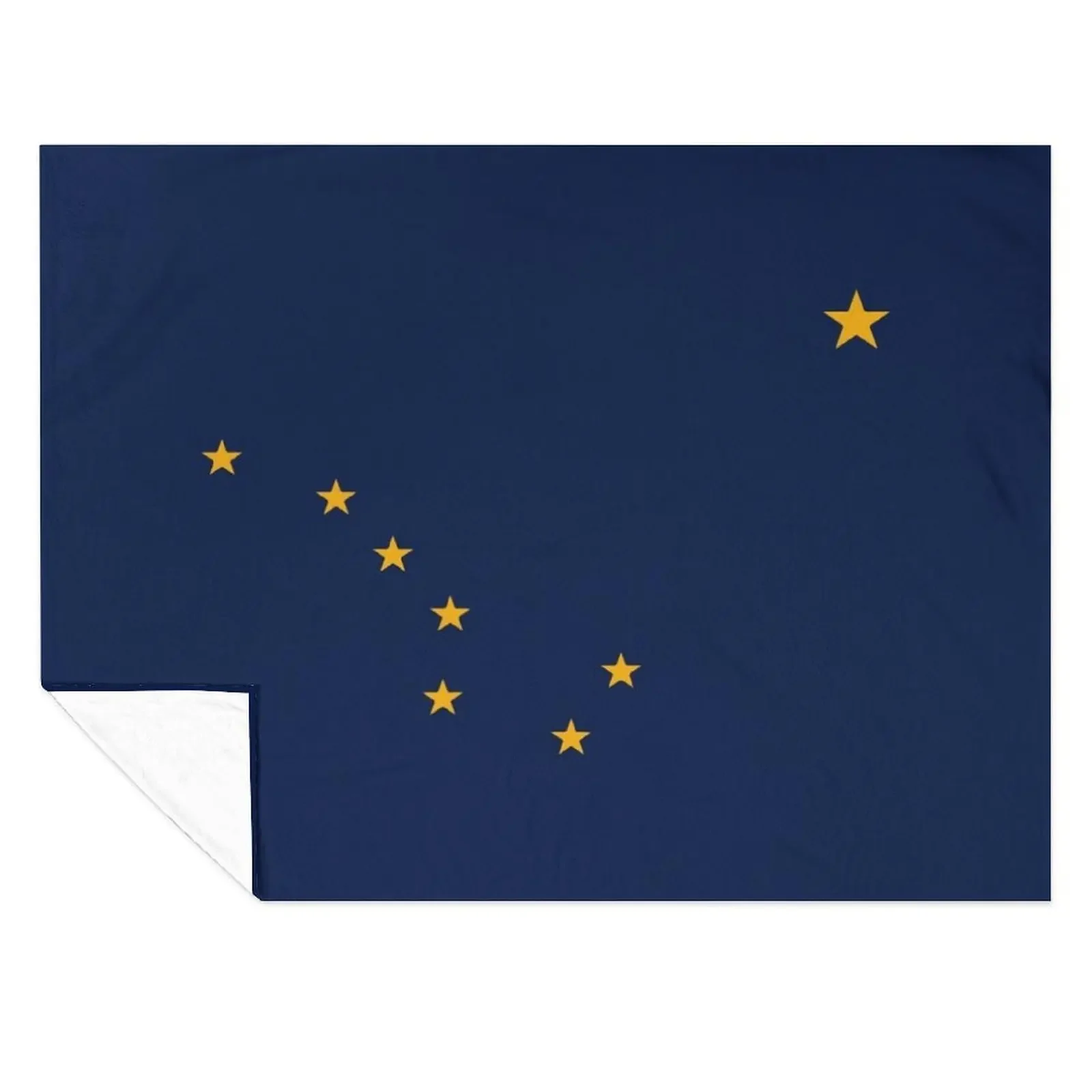 

The Alaskan (Official State Flag of Alaska) Throw Blanket Cute wednesday Custom Stuffeds Blankets