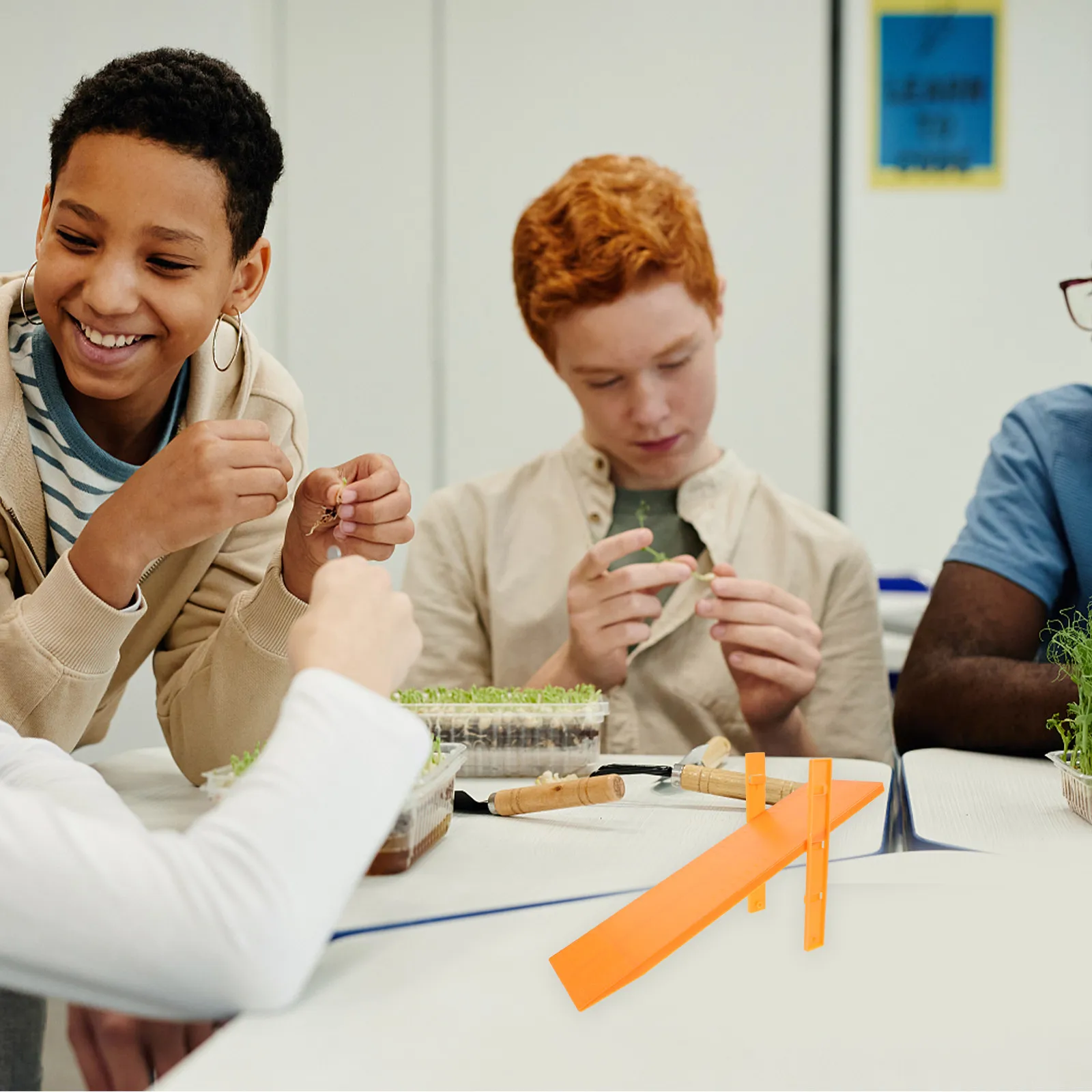 

Набор из 3 наклонных пластиковых платформ для школьных физических экспериментов: тележка для изучения трения, инструмент для обучения механике, пособие для изучения естествознания