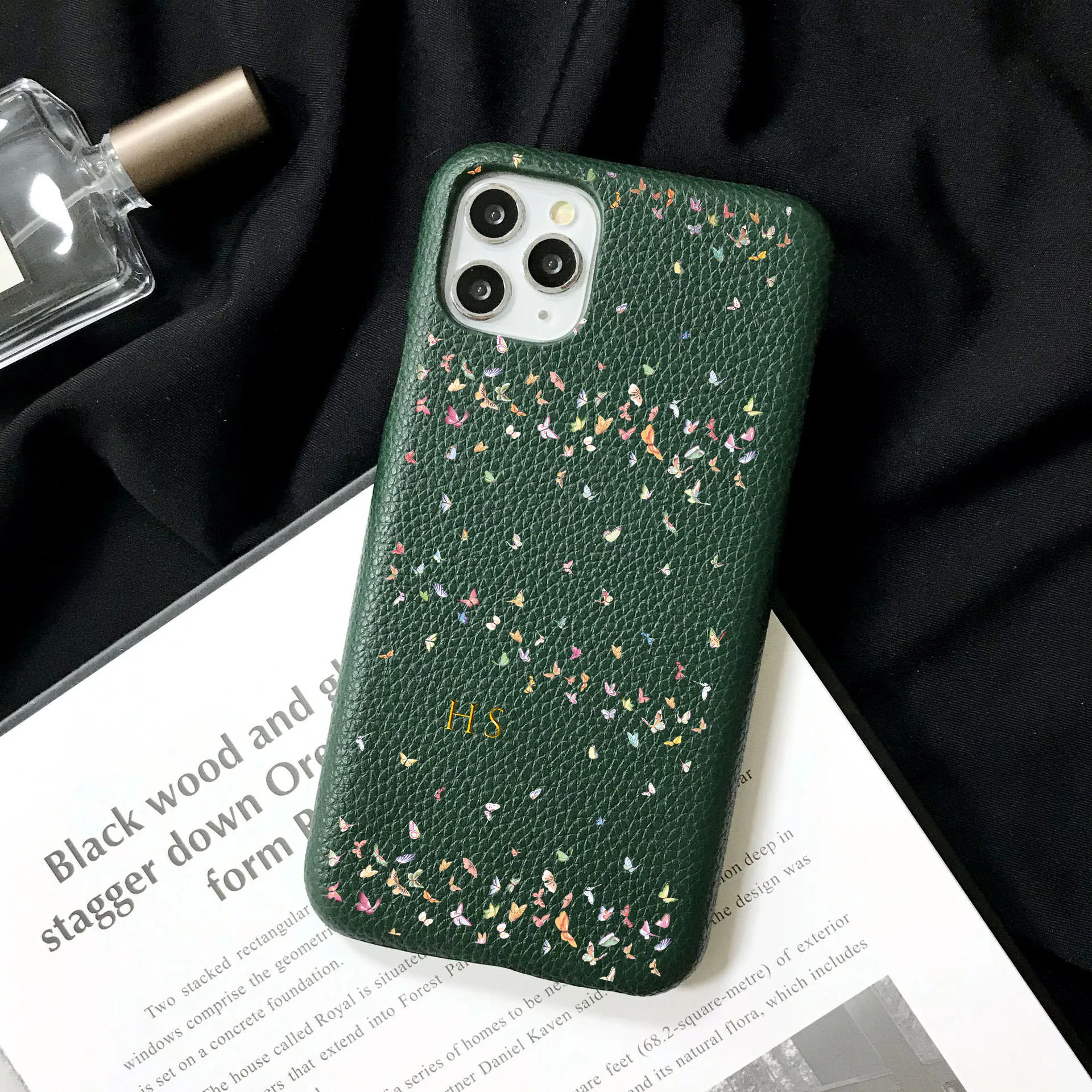 Personalized Customized Name Letter Leather Case For Iphone 15 16 17 pro max 14 13 Pro Max 12 Mini 11 kafr letters Luxury Covers