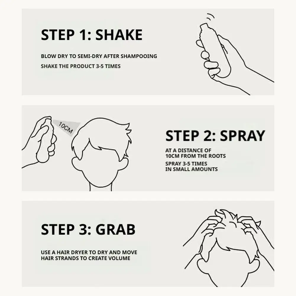 PEACH JO+ Fluffy Shaping Spray 90ml Haar-Basis-Spray, fester Halt, natürliche, voluminöse Frisur, erfrischend, langanhaltendes Haarstyling – Detail 17