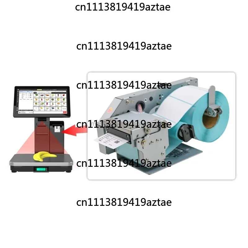 MS-LP212A High Speed 58MM Roll to Roll Thermal Shipping Stickers Label Printer ReceiptThermal Label Printer Modules