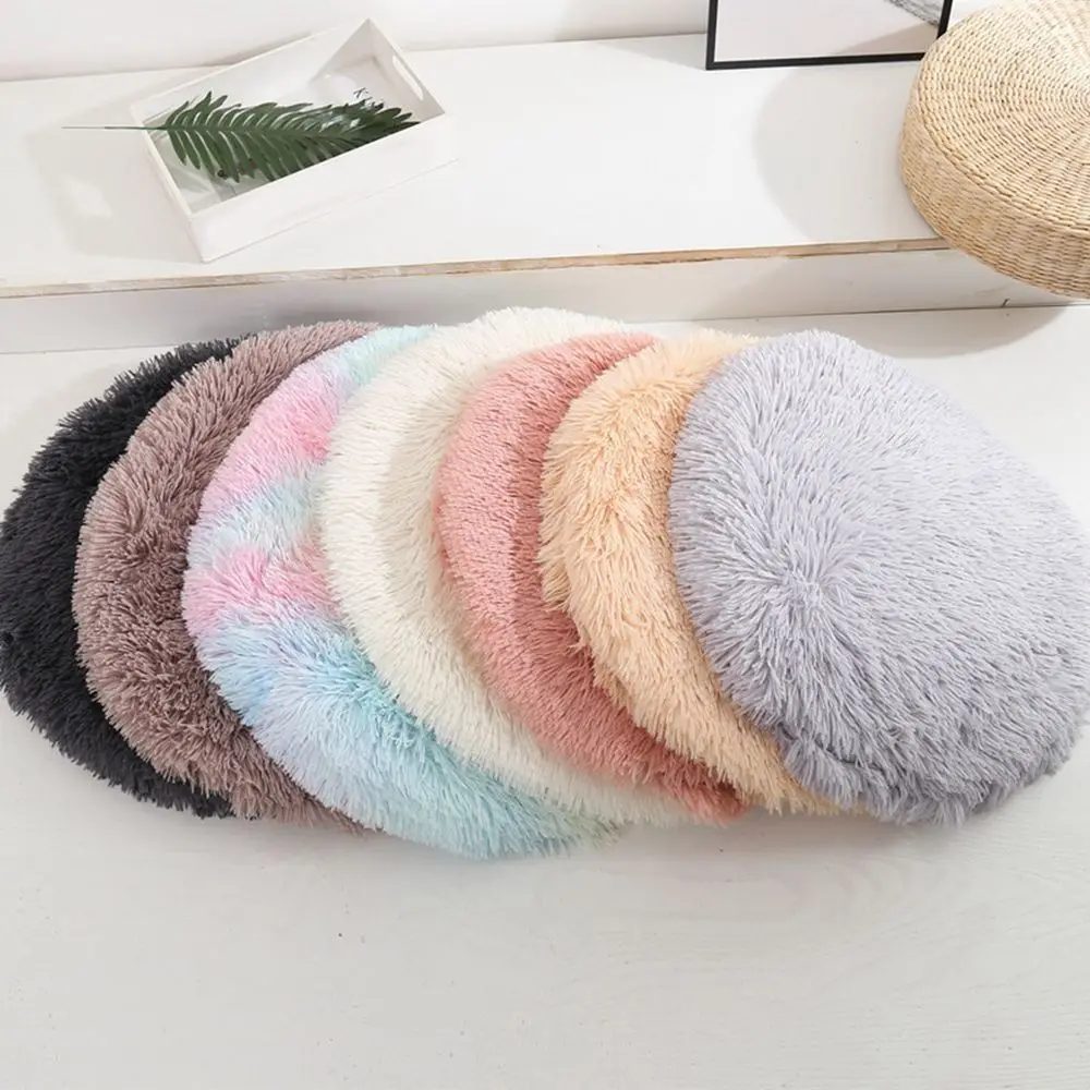 Round Warm Pet Winter Supplies Small Medium Large Cat Mat Kennel Pet House Dog Mat Dog Bed Cat Cushion Cat Bed