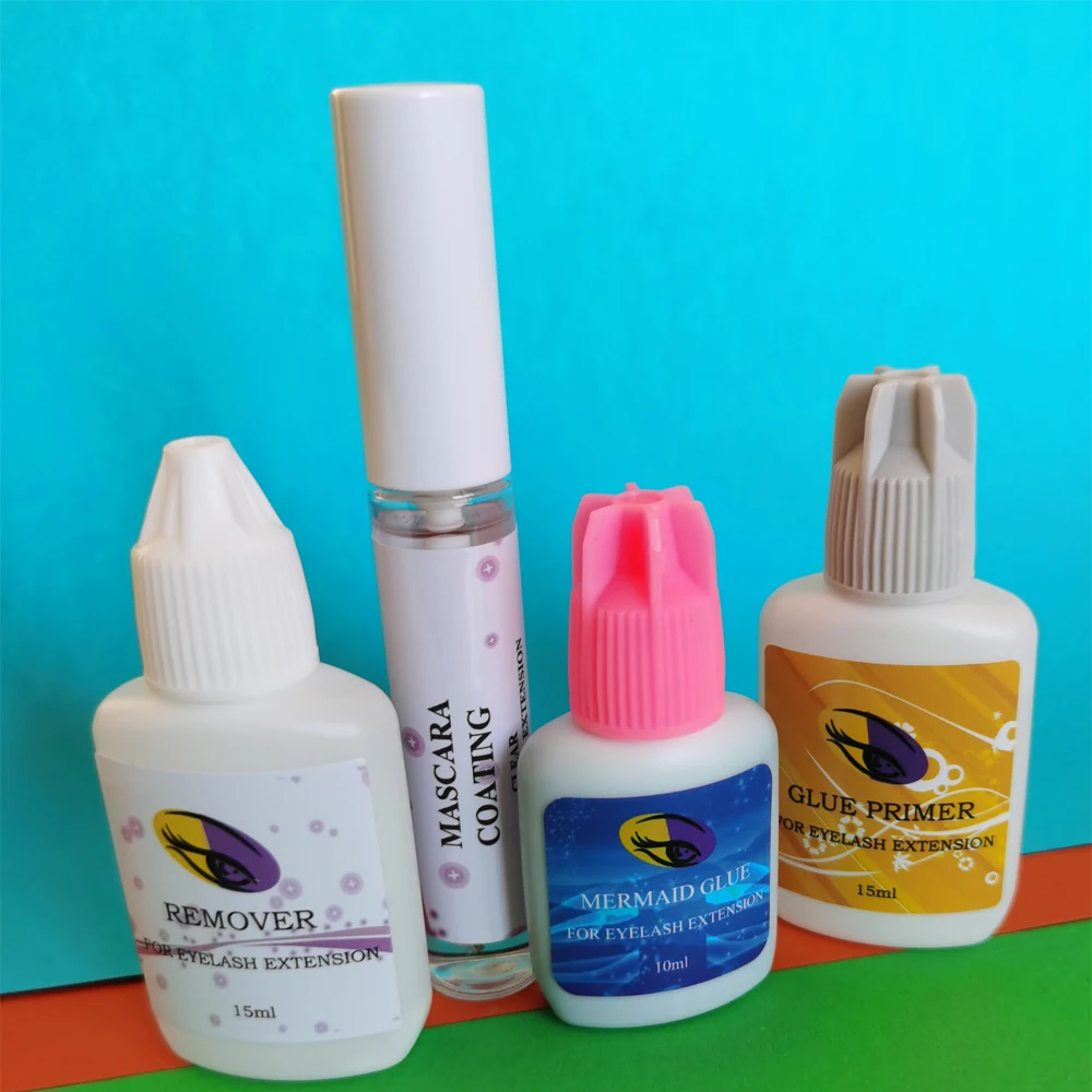 Wholesale  Sensitive Professional Eyelash Glue 10ML 1-2 S Dry Time Adhesive Retention 7-8 weeks Eyelash Extension Glue