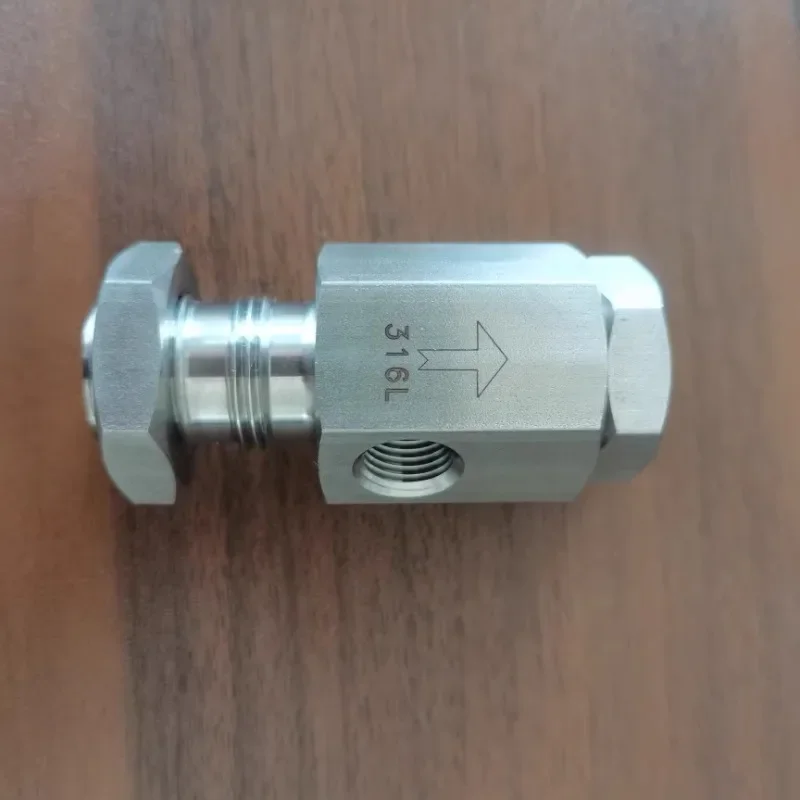 Stainless steel one-way valve inlet and outlet one-way valve components RA MRA11 for metering pump accessories