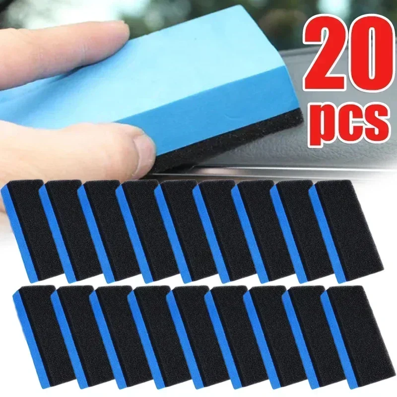 Car Polishing Wax Sponge Brush Ceramic Coating Glass Nano Applicator Pads Coat Sponges Brushes Automobile Maintenance Tools