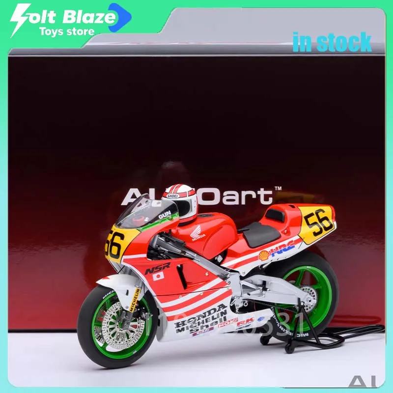 

АВТОК 1/12 Honda NSR500 WGP500 # 56 модель мотоцикла, украшение для комнаты, модели из сплава, модель для мальчиков, коллекция игрушек на день рождения, подарок