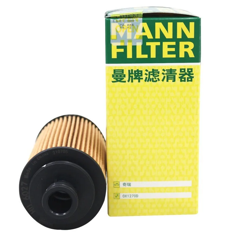 MANN FILTER HU6027z Oil Filter Fits MAXUS D90 BRILLIANCE Zunchi MG GS CHERY TIGGO ROEWE 950 RX5 10105963 F4J161012030 3104344