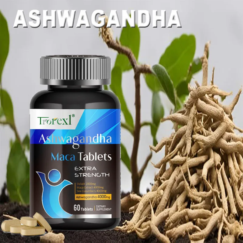 أقراص أشواغاندا الأصلية مكمل تعزيز الذكور، مكمل ماكسيمر للذكور - الطاقة والقدرة على التحمل والقدرة على التحمل #6