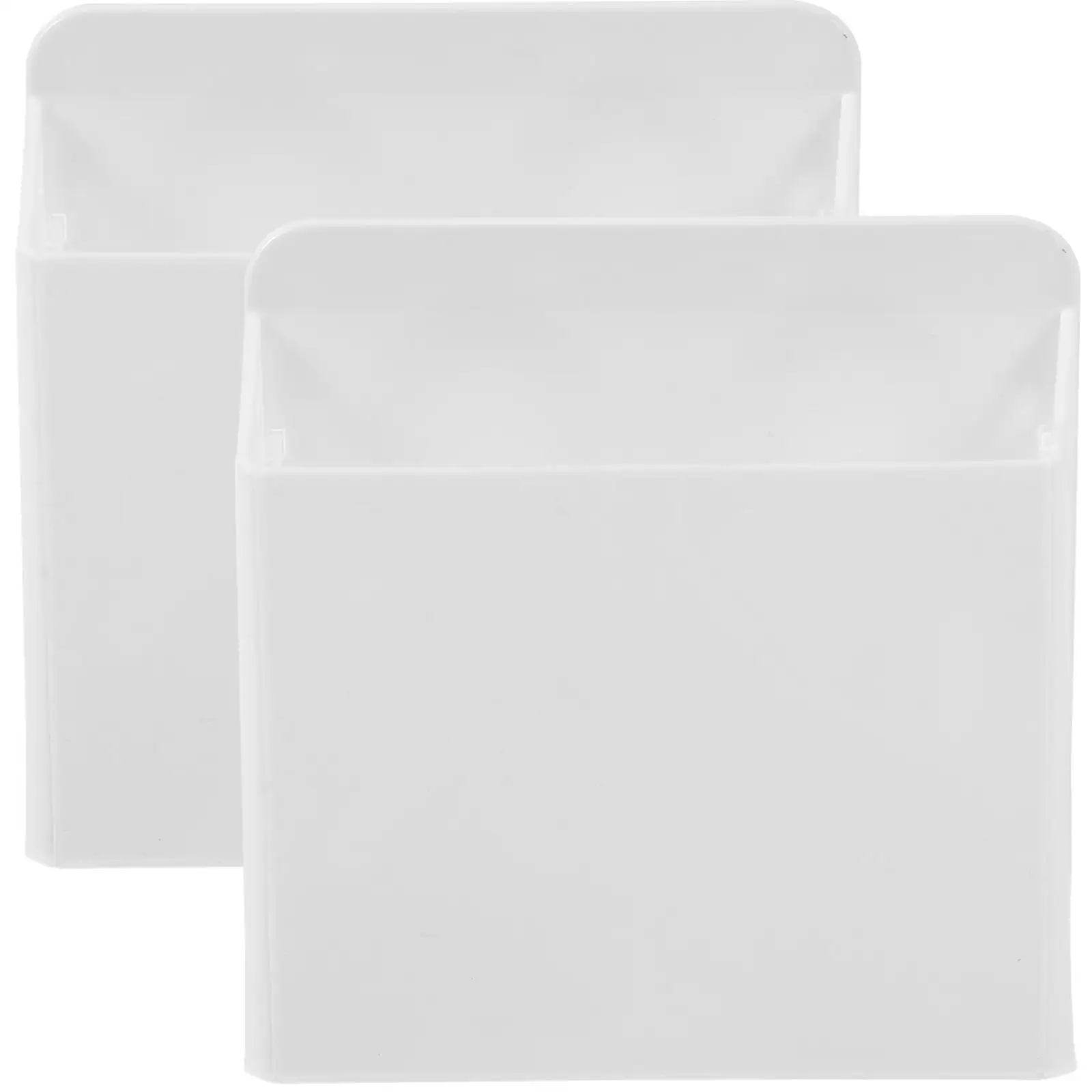 

2 Pcs Cup Pen Holder Glass Whiteboard Desk Accessories Marker Pen Holder For Whiteboard Container Storage Organization