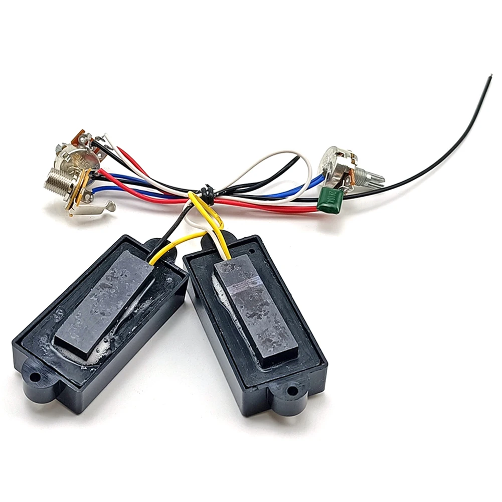 EQ Preamp Circuit Guitar Bass Pickup Guitar Tone Control Wiring Harness Set Electric Bass Preamp Circuit for Active Bass Pickup - view 6