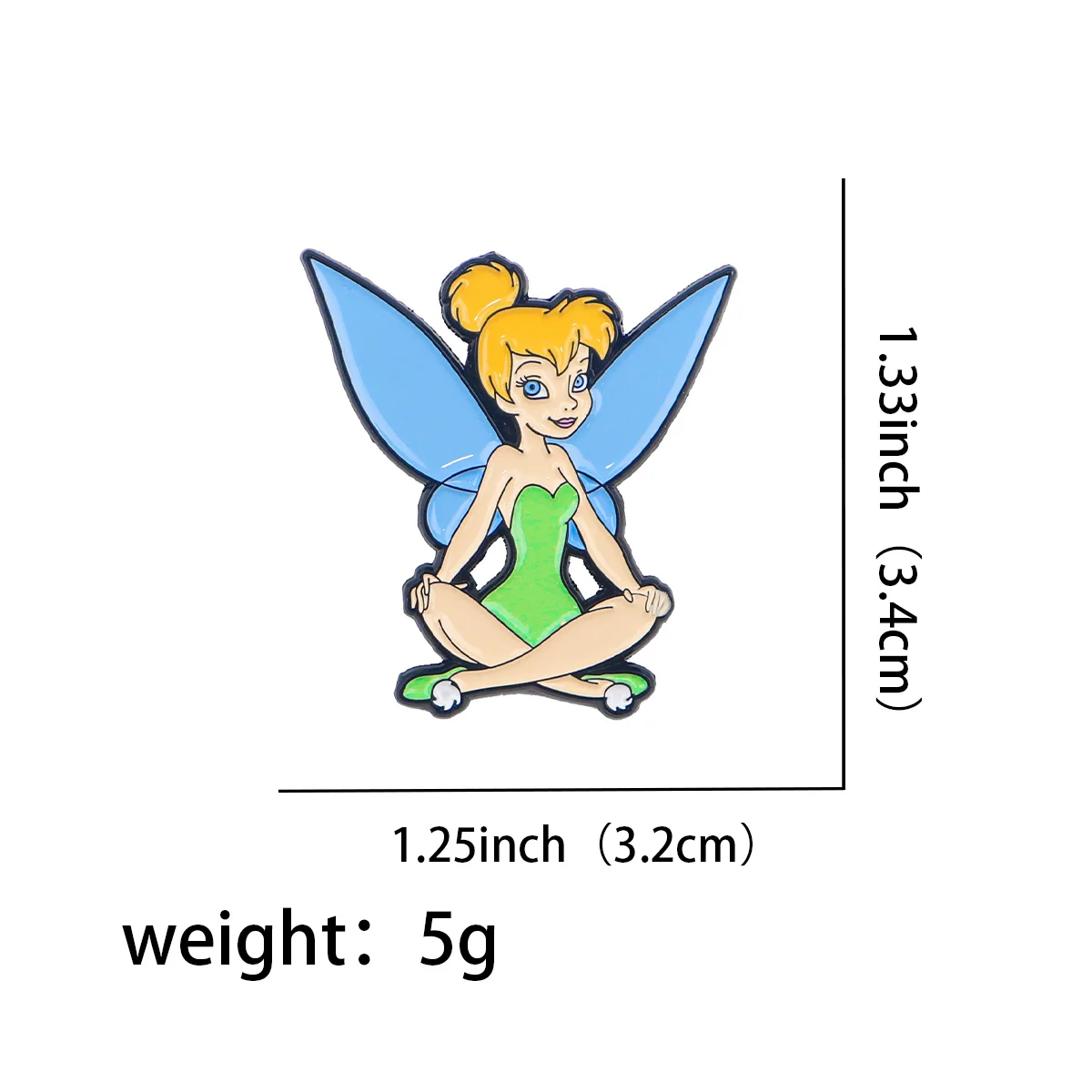 Lovely Fairy Elves Cartoon Enamel Pins Brooches For Women Clothing Backpack Lapel Badges Fashion Jewelry Accessories Gifts