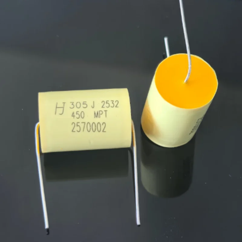 5pcs-100pcs  Hjc 305j450v 450v 305 original axial audio suitable for copper feet