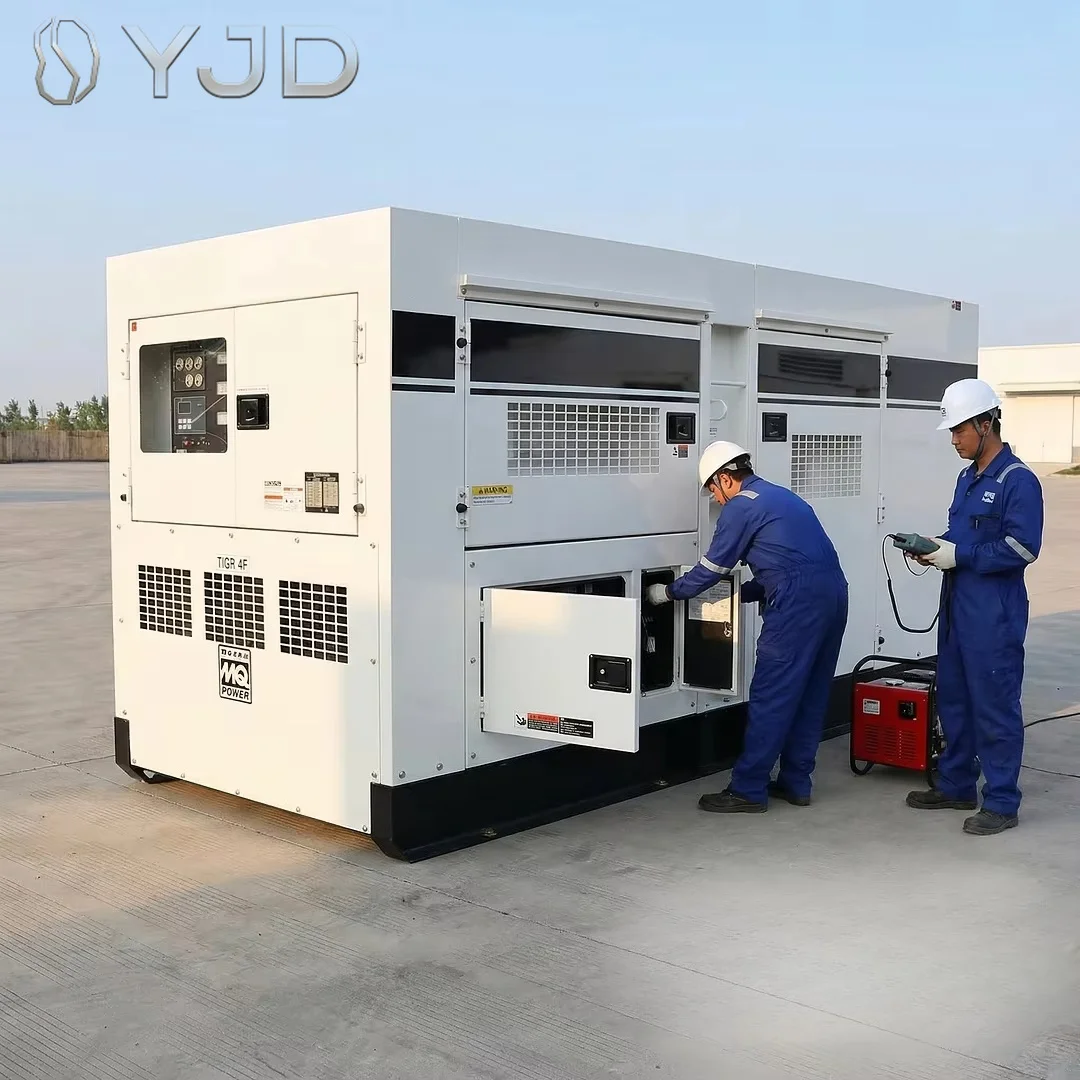 Rental Generator 40kva Auto Start Electric EU Stage V Super Silent with Day Tank for Industrial Use Explosion Proof