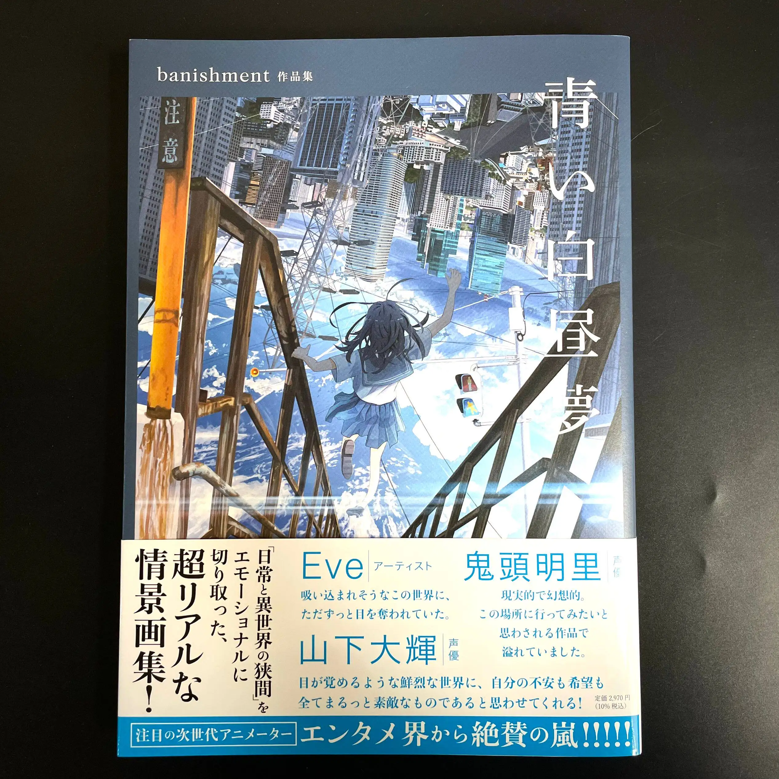 

"Blue Daydream" First Art Book By Banishment | Japanese Pixiv Artist – Dreamlike Scenes & Anime Making