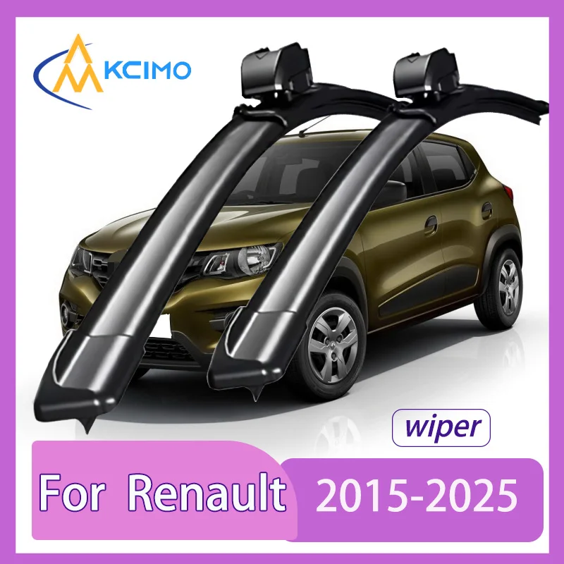 

Premium Silent Beam Wiper Blade For Renault Kwid BW 2015-2025 Dacia Spring OEM-Level Fit Windshield Rain Brush Accessories