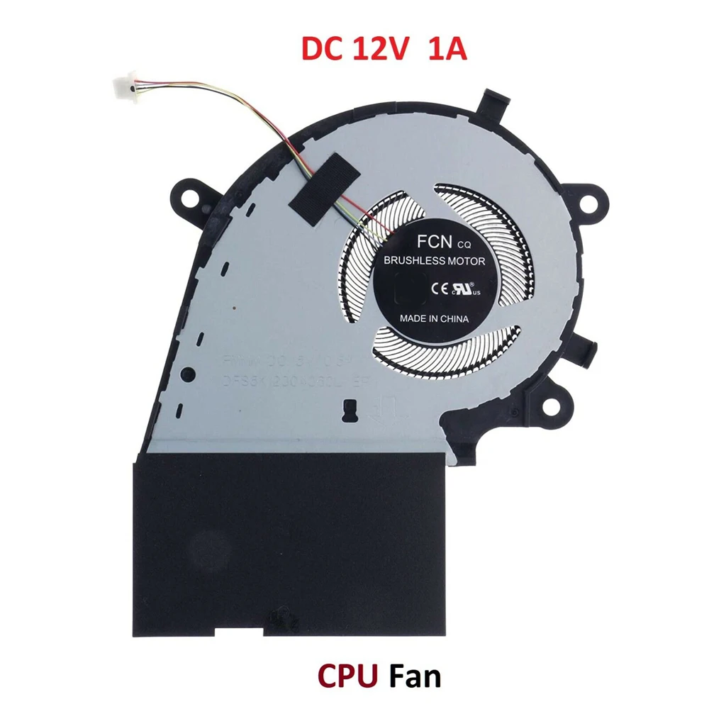 For Asus ROG Strix G512LV G512LW G712LV G712LWS Laptop CPU GPU Fan Cooler - Cooling System for Enhanced Performance