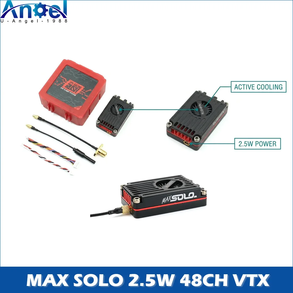 rushfpv-rush-max-solo-25w-tank-solo-58ghz-16w-high-power-48ch-vtx-cnc-shell-for-rc-fpv-long-range-racing-drone-accessories