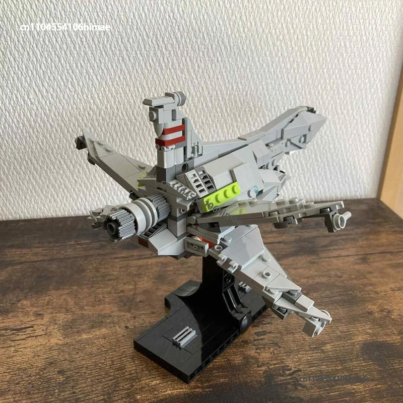 NEW Star Fox Great Fox Midi-Scale Building Block Model DIY Spaceship Military Sci-fi Movie Assembly Brick Kid Toy Christmas Gift view 2