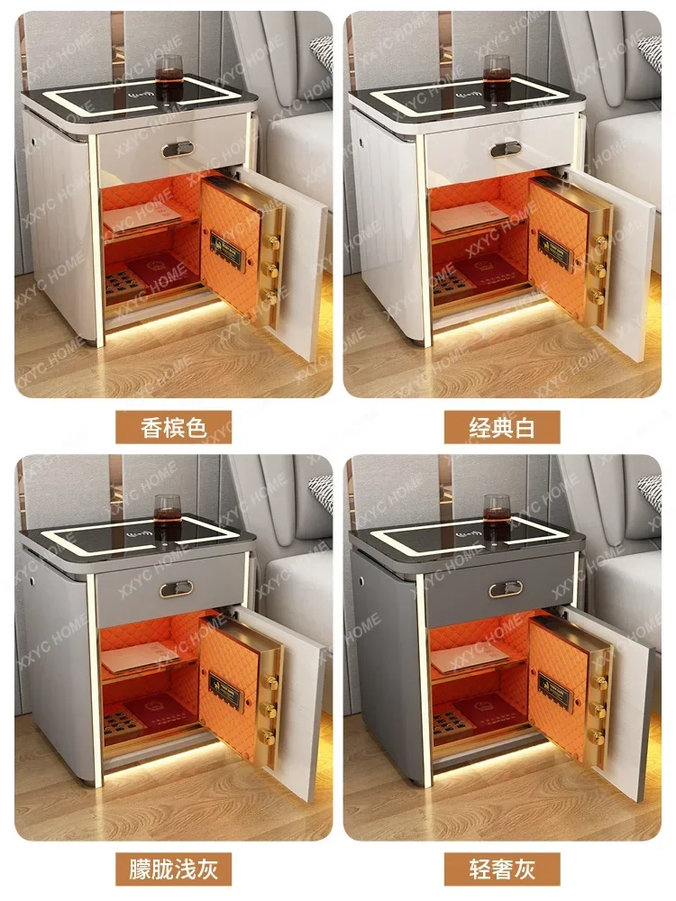 safe, integrated smart large-capacity safe, fingerprint lock, mobile phone wireless charging with Bluetooth speaker