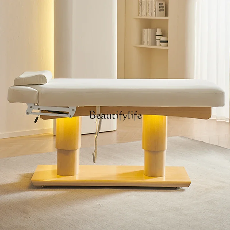 

yj5 Высококачественная электрическая косметическая кровать для массажа, специальная подъемная кровать из латекса