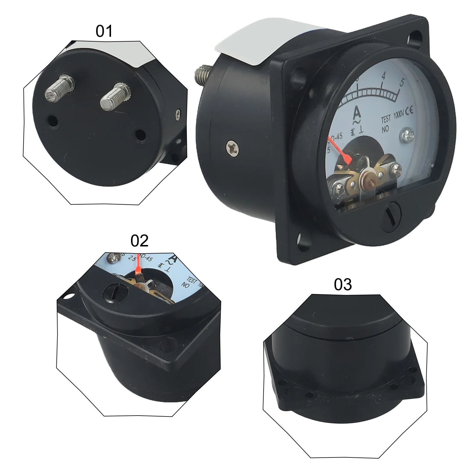 

Measurement Error Analog Ammeter Brightness Package Contents Clear Scale Panel Meter Complete Sets Of Equipment