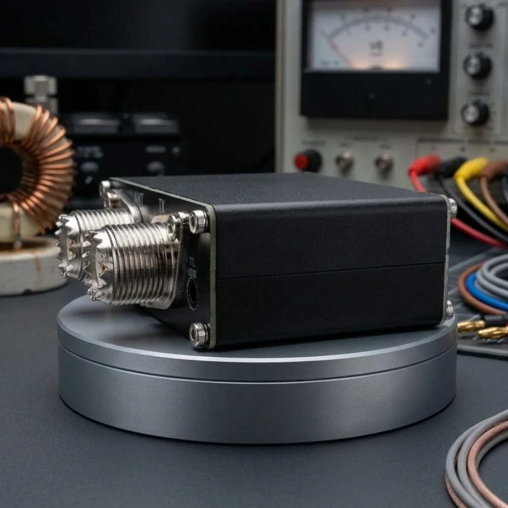 Aluminum Body RF Power Meter for 0-100W Measurement with 24 Calibration Points Accuracy Entire Operating Range