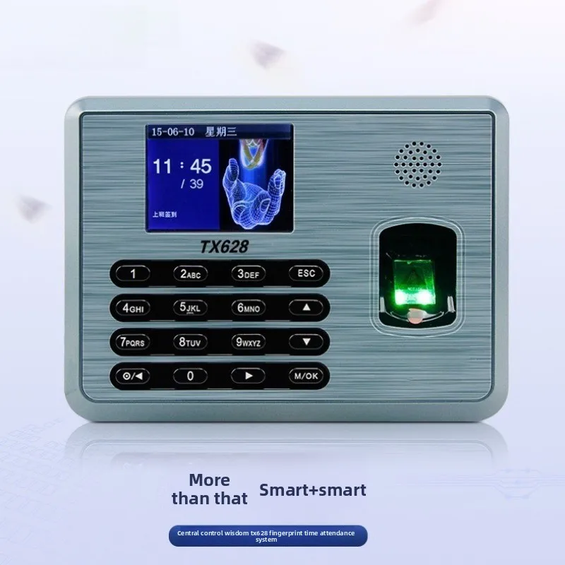 TX628 Color Screen Fingerprint Time Attendance Machine, Network - Type Check - in Machine   Attendance of Employees