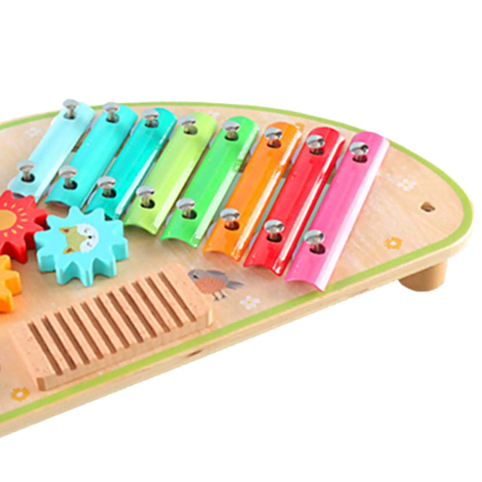 Ensemble de batterie Xylophone en bois pour tout-petits, jouet musical, créativité de la maternelle, garçons et filles, 3 ans, 4 ans, 5 ans, 6 ans