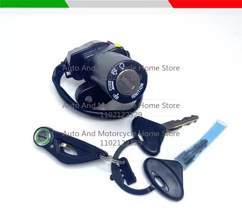 For Benelli BN302 TNT300 TNT302 Stels 300 Keeway RKX 300 / BN TNT 300 302 Ignition Switch Lock Key Set