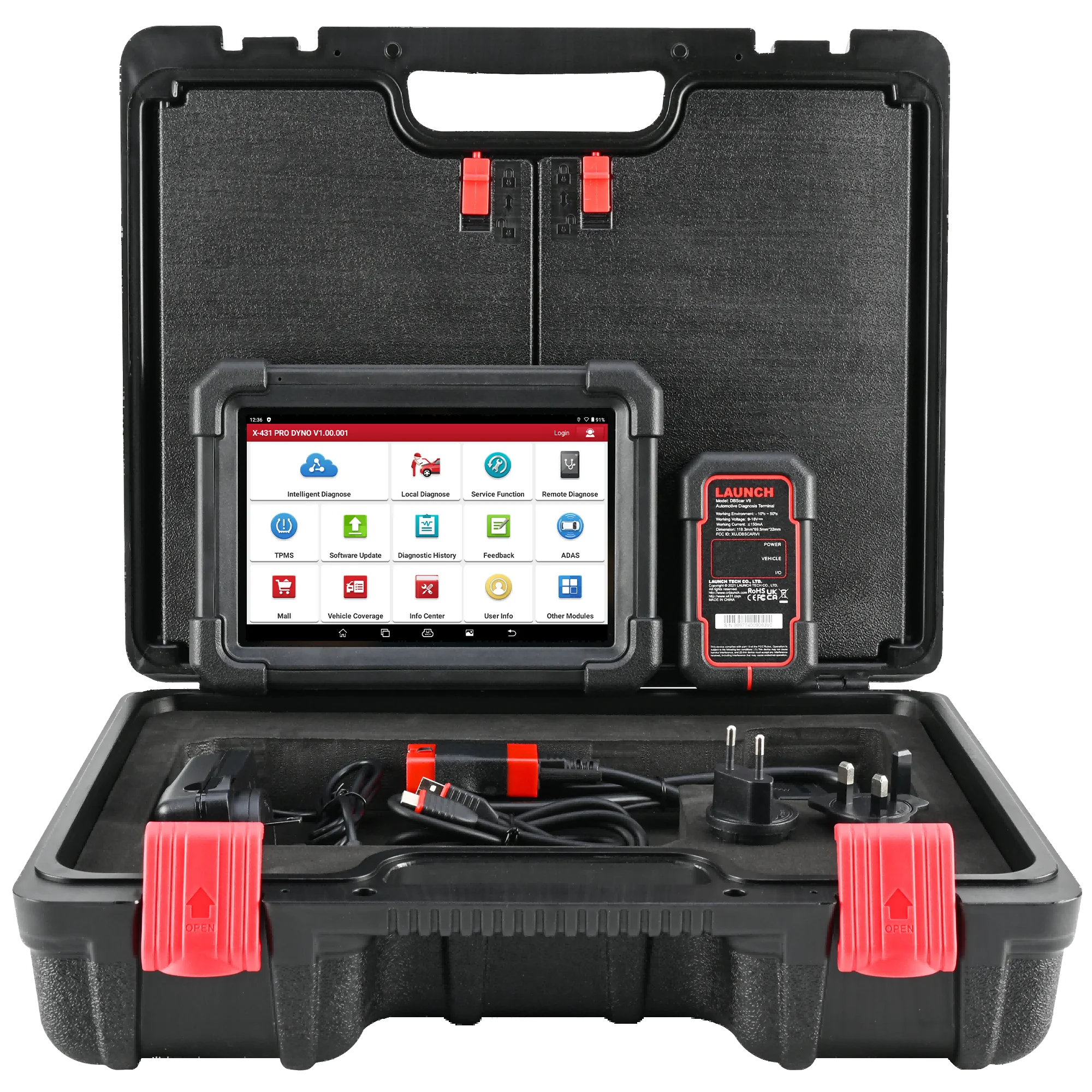 

LAUNCH X431 PRO DYNO X-431 Obd2 Bidirectional Car Diagnostic Scanner With Key Coding Upgrade Of V Elite Auto Diagnostic Tools