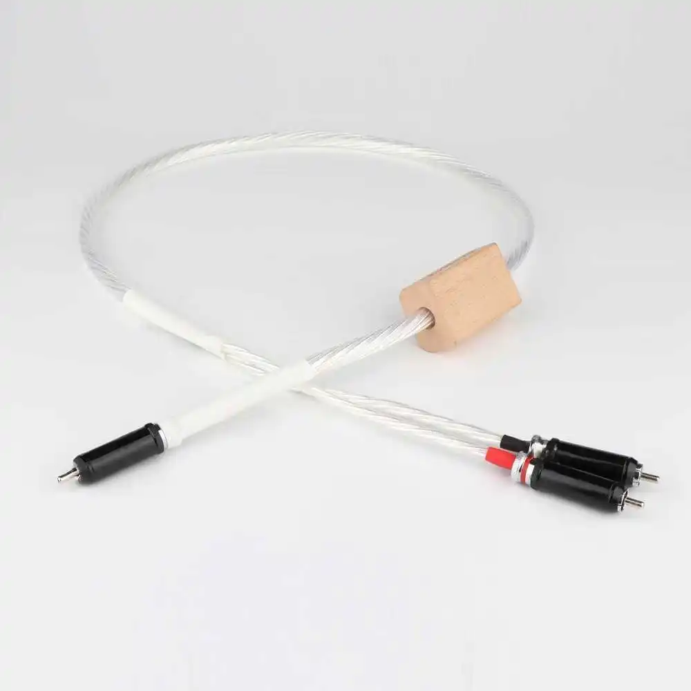 

High Quality 1RCA to 2RCAs audio cable Interconnect cable