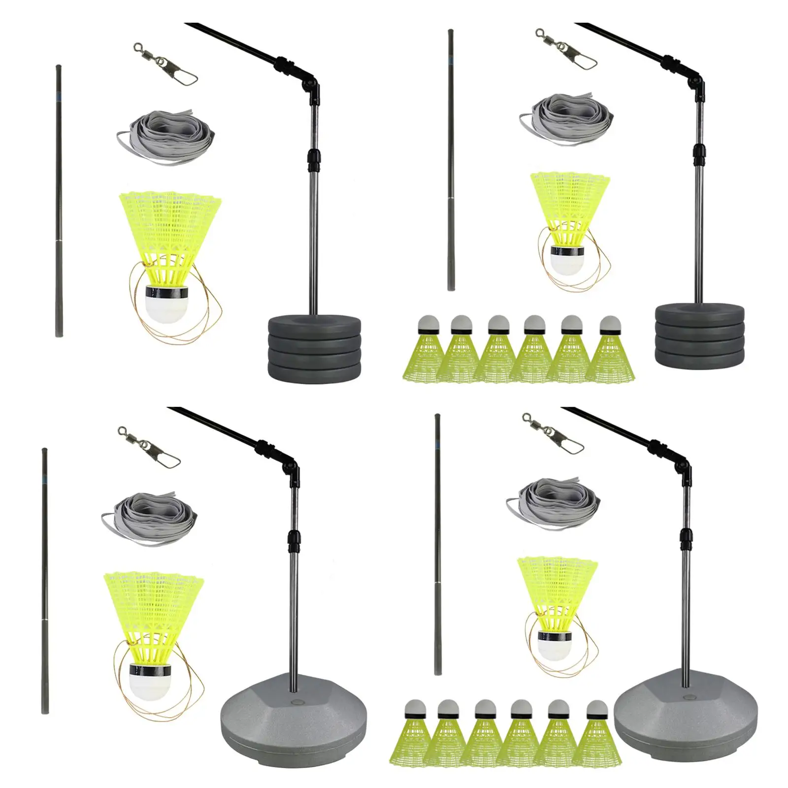 Dispositivo de instrutor de badminton, ferramenta de autoestudo, máquina única para adultos