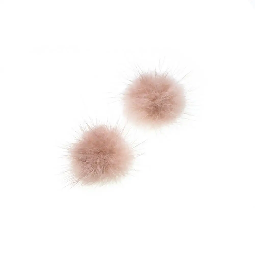 Women\'s Earrings Fashion Furry Fluffy Ball Stud Earrings Girls Trendy Sweet Jewelry Wedding Party Birthday Fashion Earring 2023