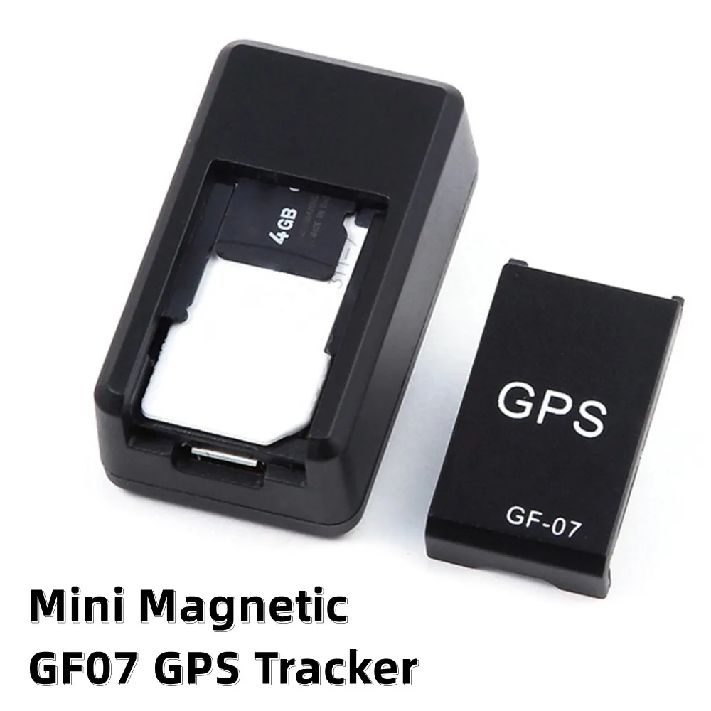 GPS Tracker GF07 Magnetic Mini Car Real Time Magnetic Trackers Real-time Vehicle Locator Smart Tag Tracking Quad Band Device