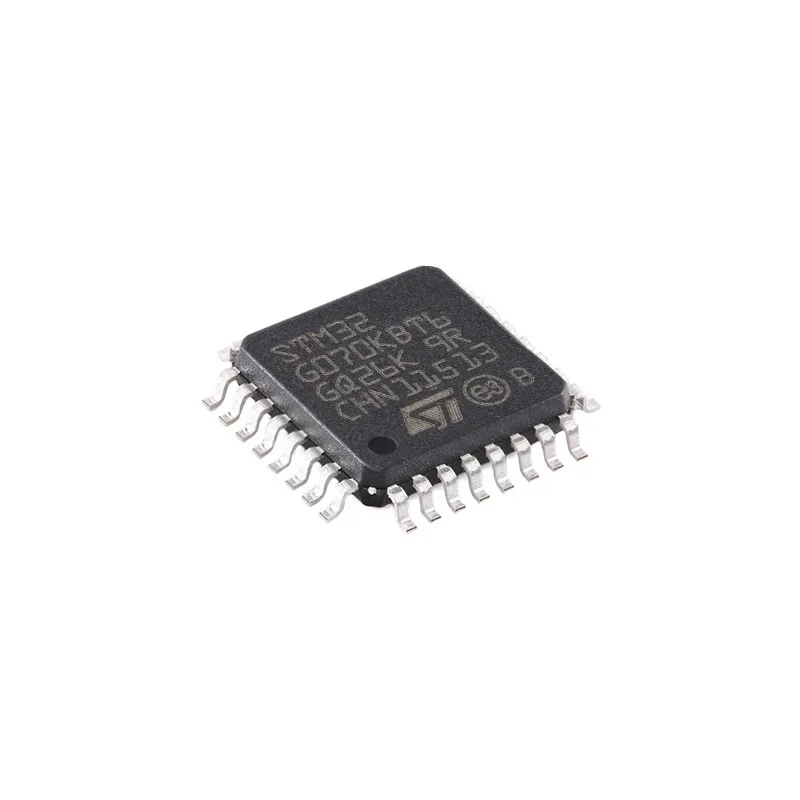 (5pcs)Genuine STM32G070KBT6 LQFP-32 ARM Cortex-M0  32-bit microcontroller - MCU