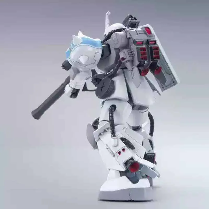 Bandai Original GUNDAM HG série 1/144 MS-06F-2 ZAKU Anime figurine à assembler modèle jouets à collectionner modèle ornements cadeaux