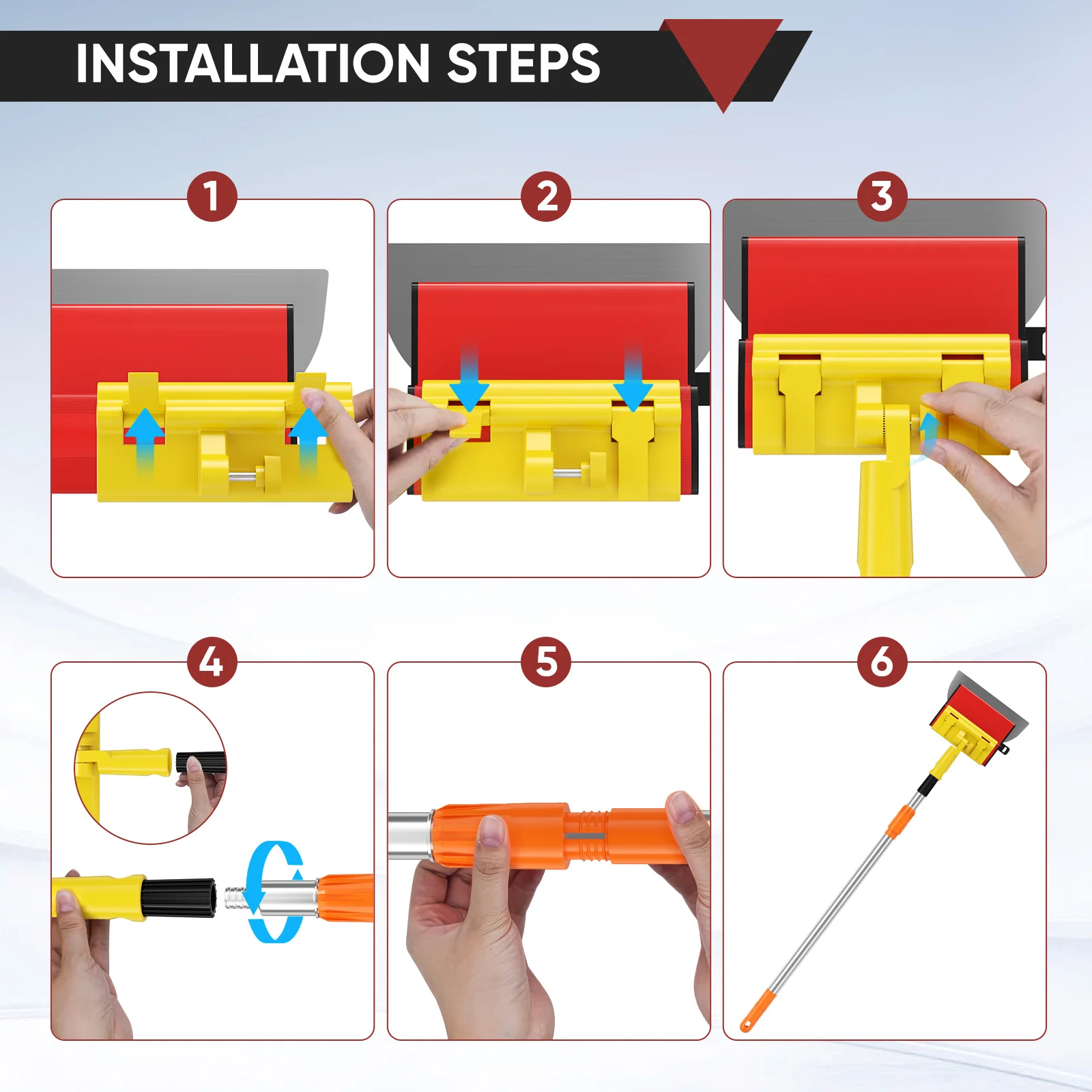 25/40/60/80 سنتيمتر 4 قطعة دريوال القشط تنعيم ملعقة للجدار الأبيض ضربة أسفل مقذوف الفولاذ المقاوم للصدأ أدوات البناء