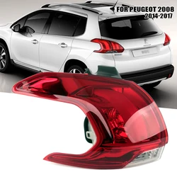 Left/Right Side Tail Lamp For Peugeot 2008 2014  2015 2016 2017 Rear Tail Light Brake Lamp with