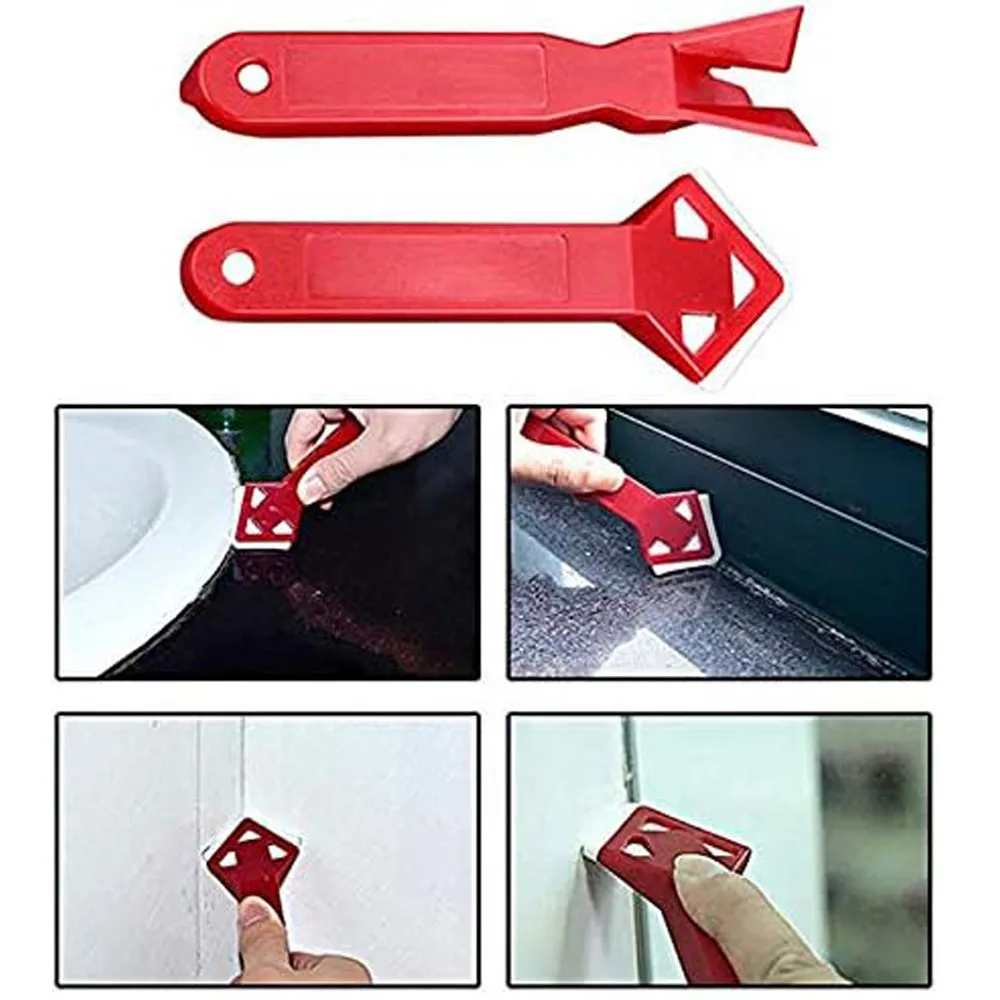 

2 шт. мини-инструменты ручной работы, скребок, практичный очиститель для пола, очиститель плитки, клей для поверхности, остаточная лопата