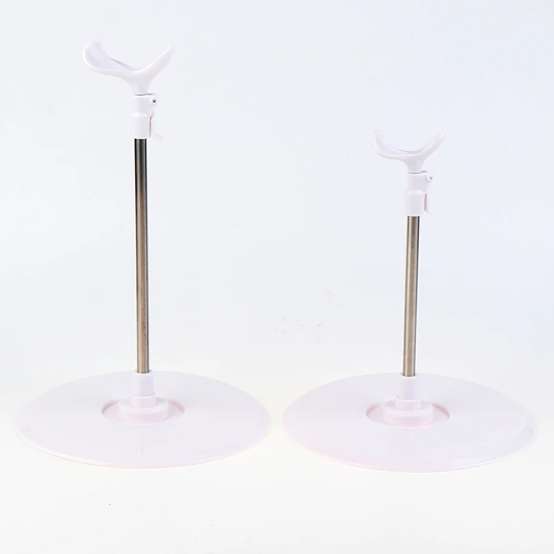 Universal 30cm Doll Stand Stainless Steel Display Adjustable Holder Dolls Accessories for 36 42 48 60 cm