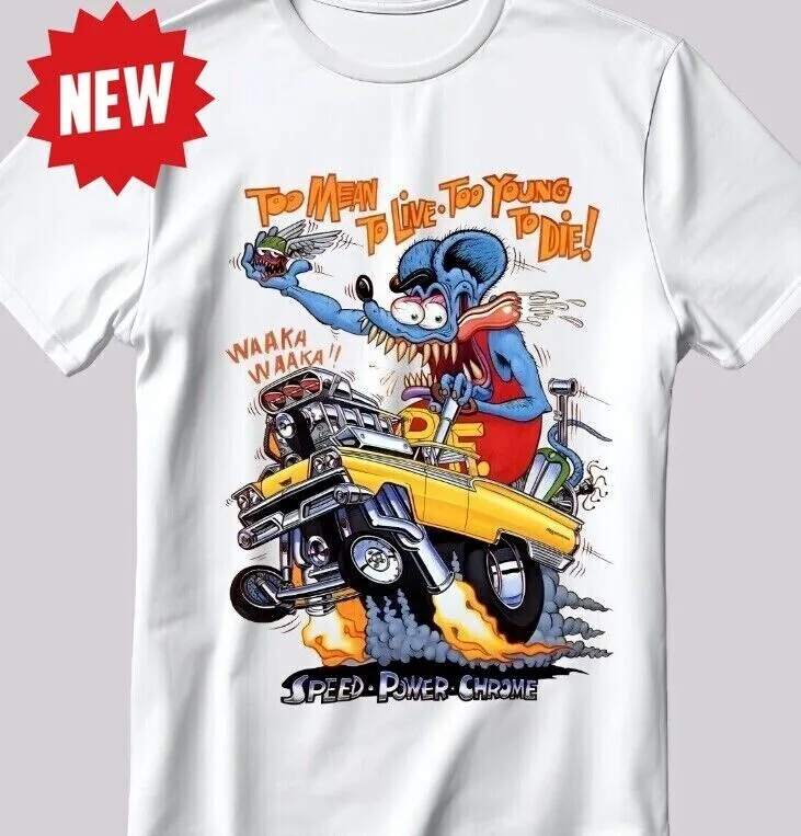 Ed Roth Rat Fink Short Sleeve T-shirt Gift For Family TT1672