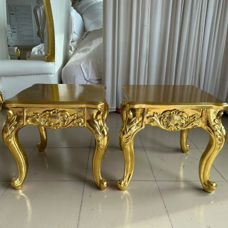 Factory direct sales classical European corner table, sofa edge table, living room corner table