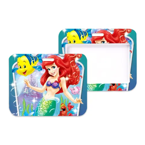 수평 플라스틱 방수 PVC 소프트 카드홀더 카드 슬리브, 인어 판매 가격, 작업 카드 버스 액세스 ID 배지 홀더