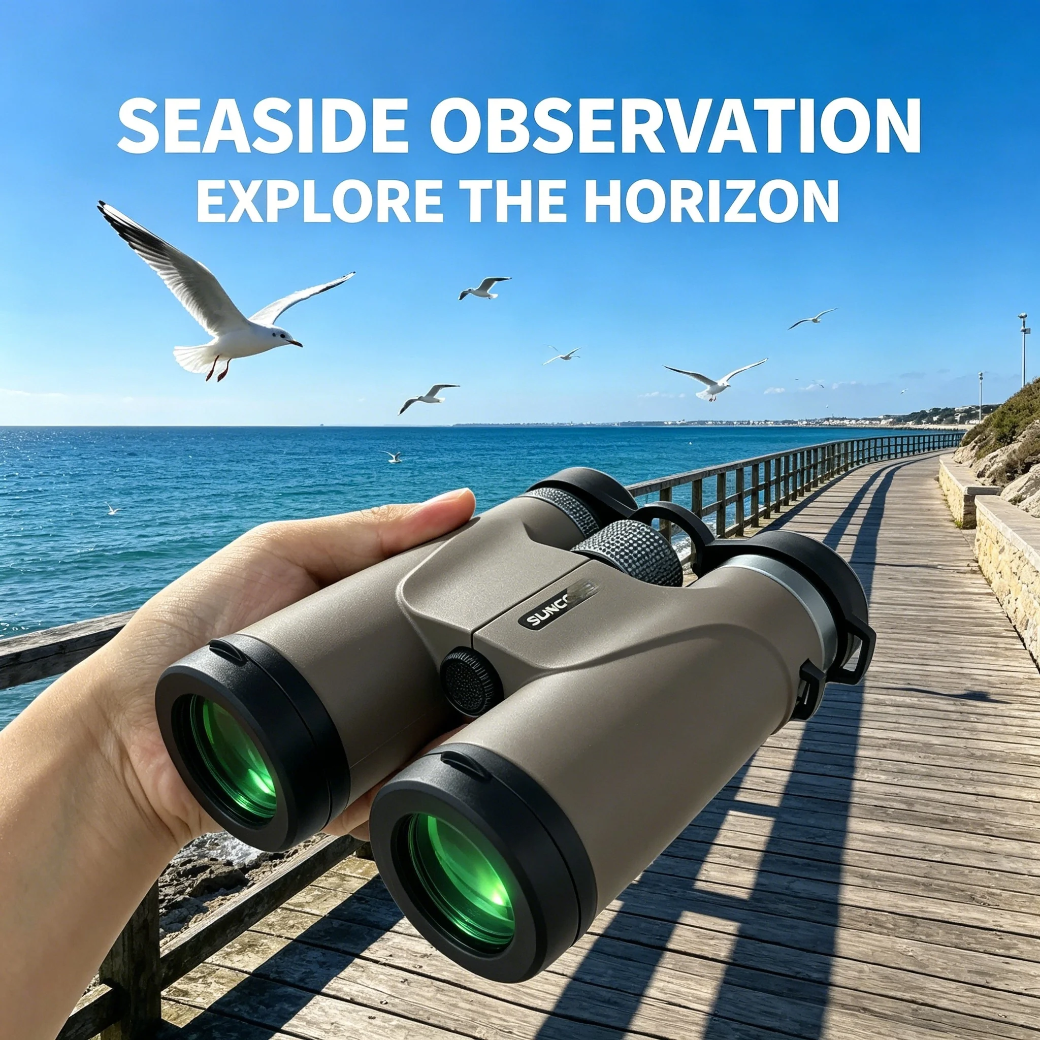 

10×42 Binoculars XZ, suitable for adults and children, high-power binoculars for hunting, birdwatching, and more