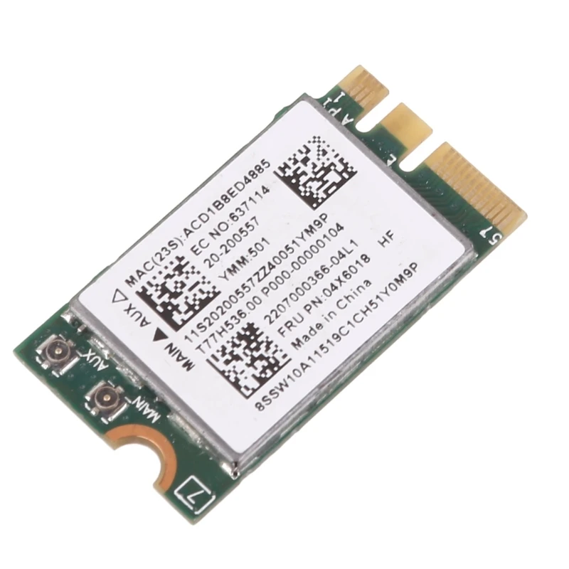 Carte réseau sans fil K1AA M.2 NGFF, carte LAN sans fil monobande 2.4GHz, compatible BCM943142Y