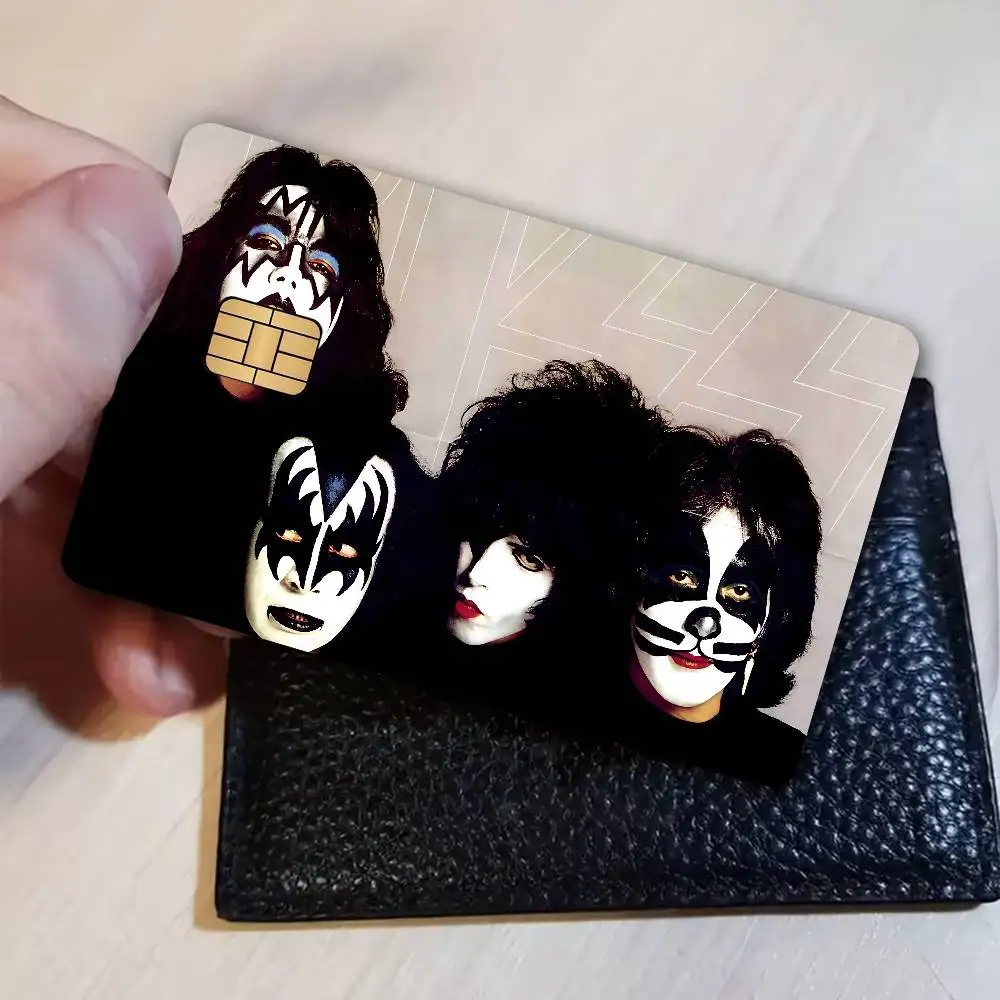 K_Kiss Band Game Anime Sticker Film Skin Cover Case For Small Large No Chip Debit Credit Card Front Side view 4