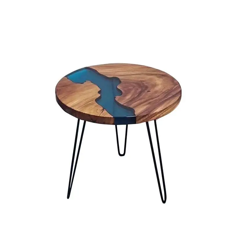 

Resin river table modern simple living room coffee table