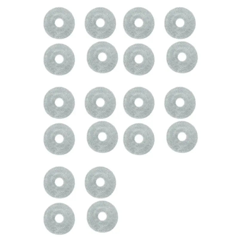 CYCLI-20Pcs Rags For Mijia M30S Robot Vacuum Cleaner Accessories Rags Replacement Parts