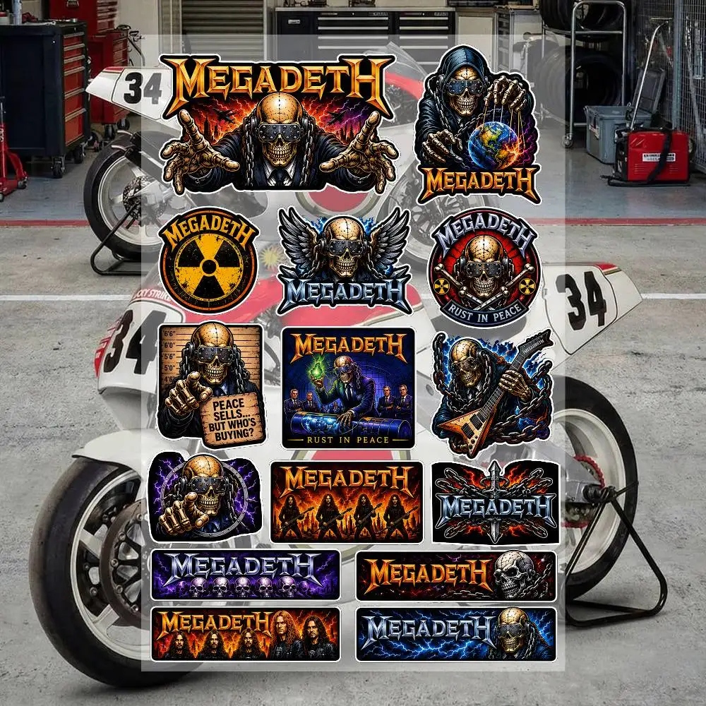 M-eG-GaD-etH- Aufkleber, wasserfeste Vinyl-Aufkleber für Motorräder, Autos, Fahrräder, Skateboards, Laptop, Wasserflasche, Handyhülle