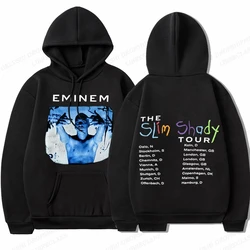 Sudaderas con capucha de moda para hombres y mujeres, sudaderas con capucha para niños, abrigos delgados sombreados, ropa de rapero Punk, Hip Hop, Eminem